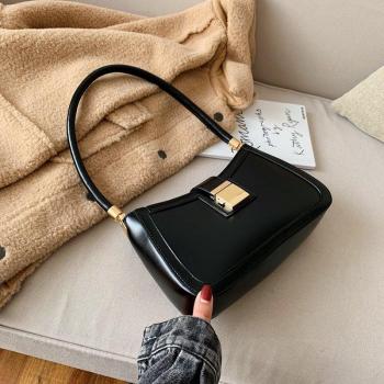 LEFTSIDE Chic PU Leather Shoulder Bag for Women