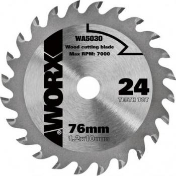 Corte Rápido Worx WA5030 76 mm 24T