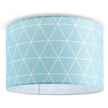 Paco Home Deckenleuchte Stella 401, ohne Leuchtmittel, Deckenlampe Wohnzimmer Schlafzimmer Hängelampe Skandi Rauten E27