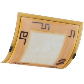 Lampada Parete Sala Pranzo Vetro Giallo Arancione Eglo 87318o