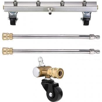 Pressure Washer Underbody Cleaner with Swivel Wheel, 4000 PSI