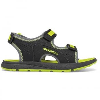 Merrell Panther 3.0 Sandali Kinder Tennis Nera Giallo Fluorescente 35