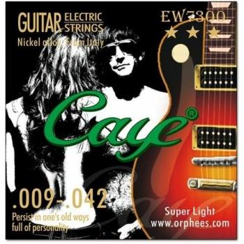 Orphee Caye EW Kohlenstoffstahl Saiten für E-Gitarre 09-42