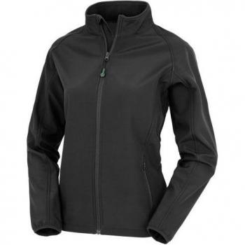 Recycled Ladies Softshell Print Jacket