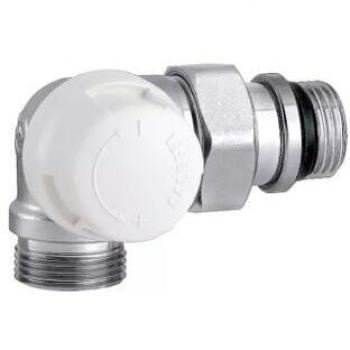 Caleffi 226362: Detentor doble acodado 3/8 con eje izquierdo