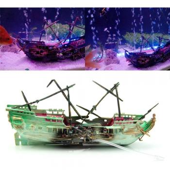 Sunk Shipwreck Fish Tank Ornament
