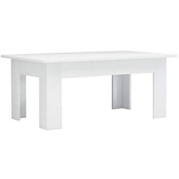 VidaXL Centro Mesa 100x60x42cm Contraplacado Brilho