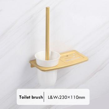 Luxury Gold Corner Shower Shelf Organizer