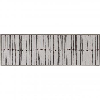 Alfombra Murrine Sintética Multicolor 57 x 200 cm