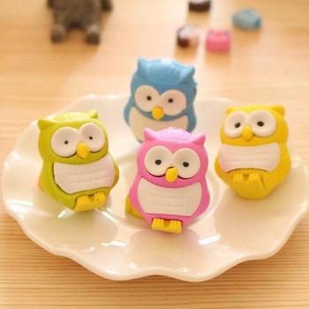 Cute Owl Eraser