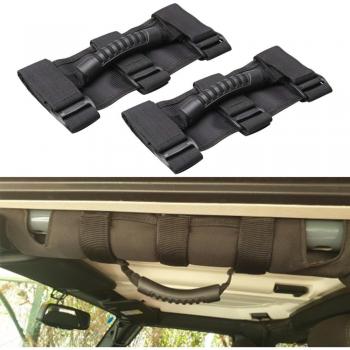 2er Set Roll Bar Haltegriffe Grib Hand Halfter für Jeep Wrangler JK TJ YJ 24*10cm