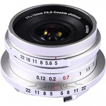 Laowa 15 mm f/5 Cookie FF Silber für Leica M (Vollformat)