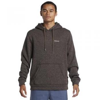 Felpa Quiksilver Keller, versione marrone regular fit