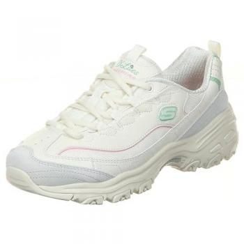 Zapatillas Skechers D'Lites New Heat blanco gris mujer 38
