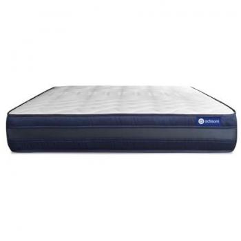 Materasso Actilatex Tech 150x195cm, Spessore 24cm, Lattice e Memory Foam, Molto Rigido, 5 Zone di Comfort