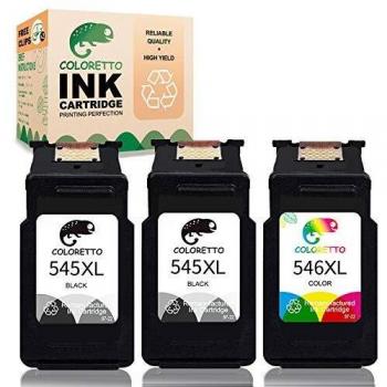 Cartucho de Tinta Compatible Canon PG-545XL CL-546XL