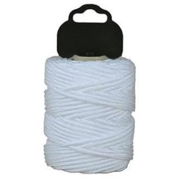 Cuerdas Cofan trencilla poliamida 1 mm 100 mts blanco