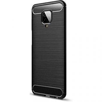 Funda de Silicona Negra para Xiaomi Redmi Note 9s/ Note 9 Pro