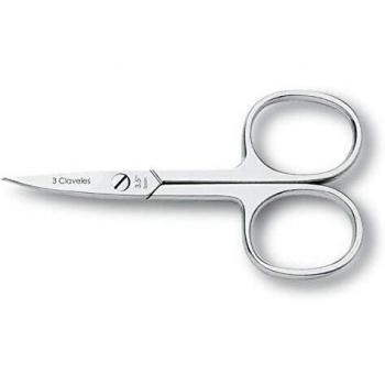 Tesoura de Unhas Curva 9 cm – Metal Carbono