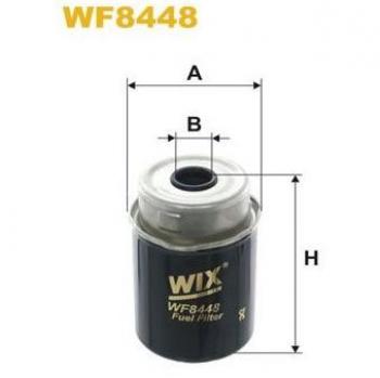 Wix WF8448 Petrol Filter with Metal Pipes