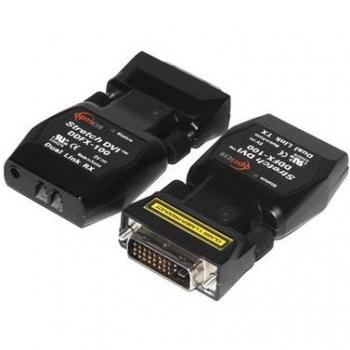 Opticis DVI D Dual Link Extender über Glasfaser bis 500 Meter