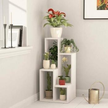 Scaffale Ufficio Bianco 84x20h89 cm con imballo rinforzato – Libreria Hespera Dmora