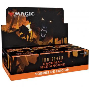 Magic the gathering innistrad: cacería de medianoche caja de sobres de edición (30) castellano
