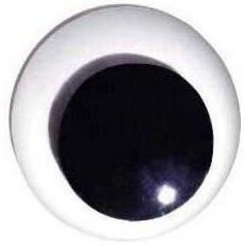 Ochi Mobili Adesivi - Busta Pezzi 100 - Diametro Mm.5