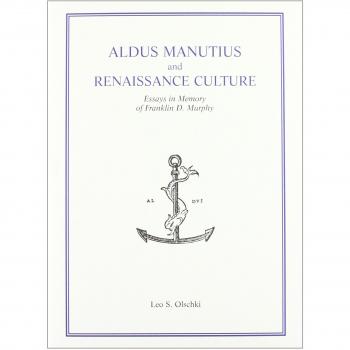 Aldus Manutius and Renaissance Culture