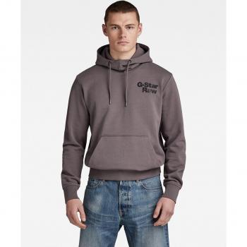 Sudadera con capucha G-Star Raw para hombre con estampado en la parte posterior