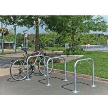 Surface-Mounted Cycle Stand in Grey Tone by Sheffield