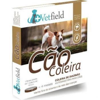 Coleira Antiparasitária Vetfield para Cães Pequenos