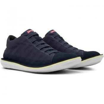 Camper Beetle 36791-077: Zapatillas de piel azul marino (Talla 40)