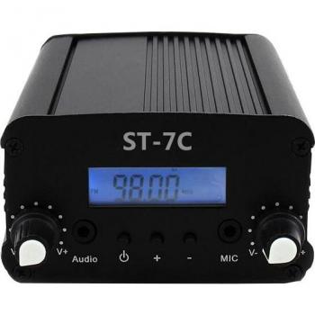 1W/7W ST-7C 76-108MHz Stereo PLL FM Transmitter