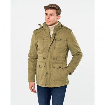 Parka husky verde para hombre