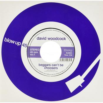 David Woodcock Beggars Can't Be Choosers 2013 UK 7 vinyl BU085