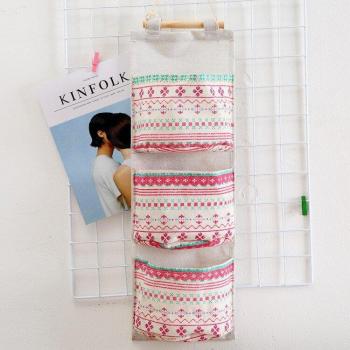 Wall-Mounted 3 Pocket Organizer