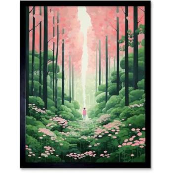 Yoshino Bloom Trail Print – 12x16 Frame Ready