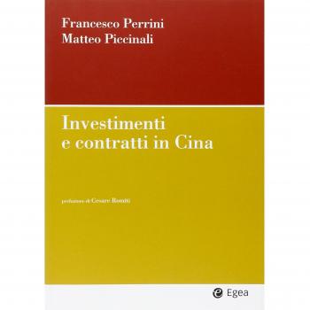 INVESTIMENTI E CONTRATTI IN CINA