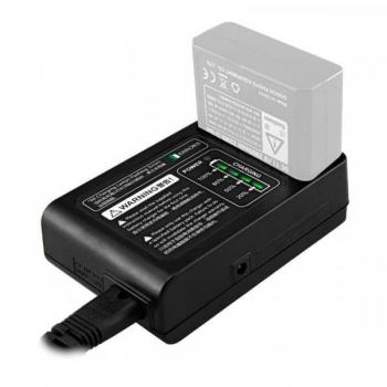 Godox VC-18 Ladegerät (Adapter), Blitzgerät Zubehör, Schwarz