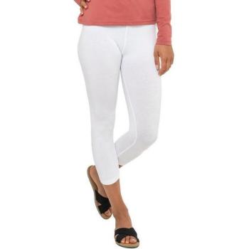 Capri 3/4 Femme - Leggings Celodoro en Jersey Blanc