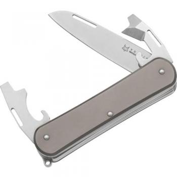 M390 Sandblasted Titanium Couteau de Poche
