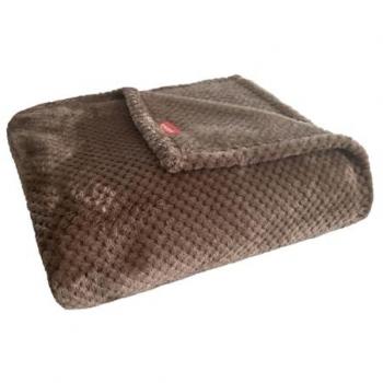 Manta plaid de terciopelo lino 150x200cm pikolin home