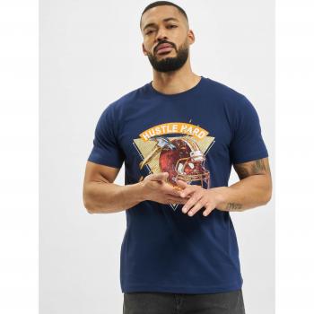 Camiseta Ușoară Hustle Hard Always Albastră Marin
