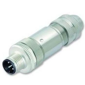 Binder 99-1437-814-05 M12 5-Pole Connector, Straight
