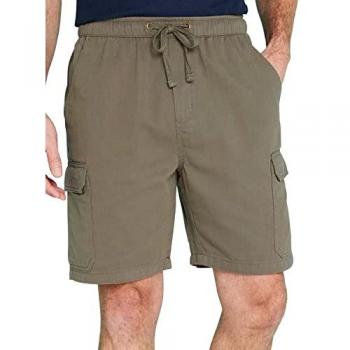 Pull‑On Pegasus Cotton Cargo Shorts