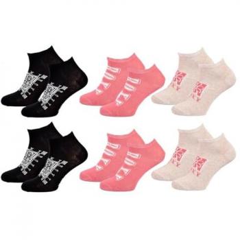 Chaussettes Roxy 6 Pcs Sneaker Colorées