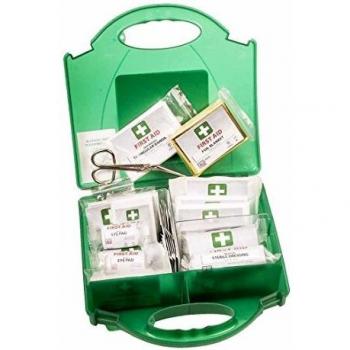 Portwest Low Risk Workplace First Aid Kit FA10GNR, Color: Green, Size: L23cm x W23cm x H9.5cm