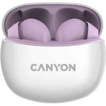 Auriculares Bluetooth Canyon CNS-TWS5PU Púrpura