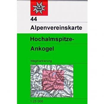 Österreichischer Alpenverein Hochalmspitze - Ankogel: Wegmarkierung - Topographische Karte 1:25.000 (Alpenvereinskarten)